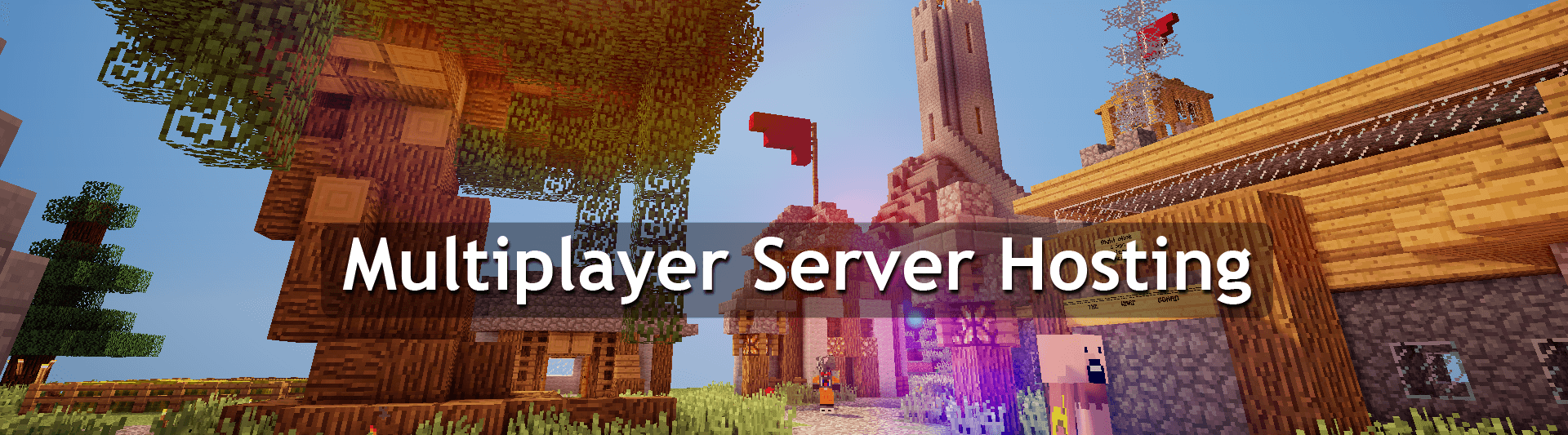 A Minecraft server hosted by ServerMiner
